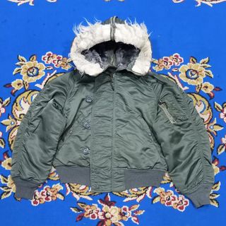 ジャケット・アウター ALPHA 00s n2b fur jacket y2k military ALPHA 00s n2b fur jacket y2k military ALPHA N-2B Coats