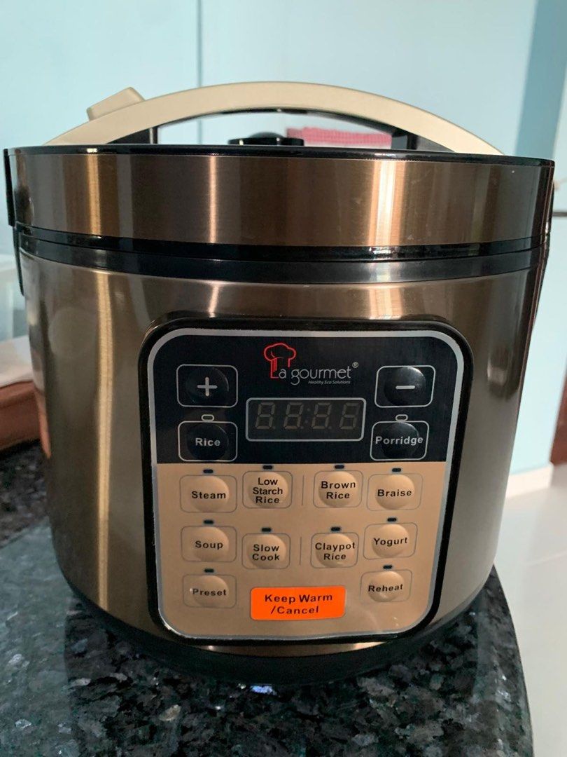 La gourmet pressure cooker review new arrivals