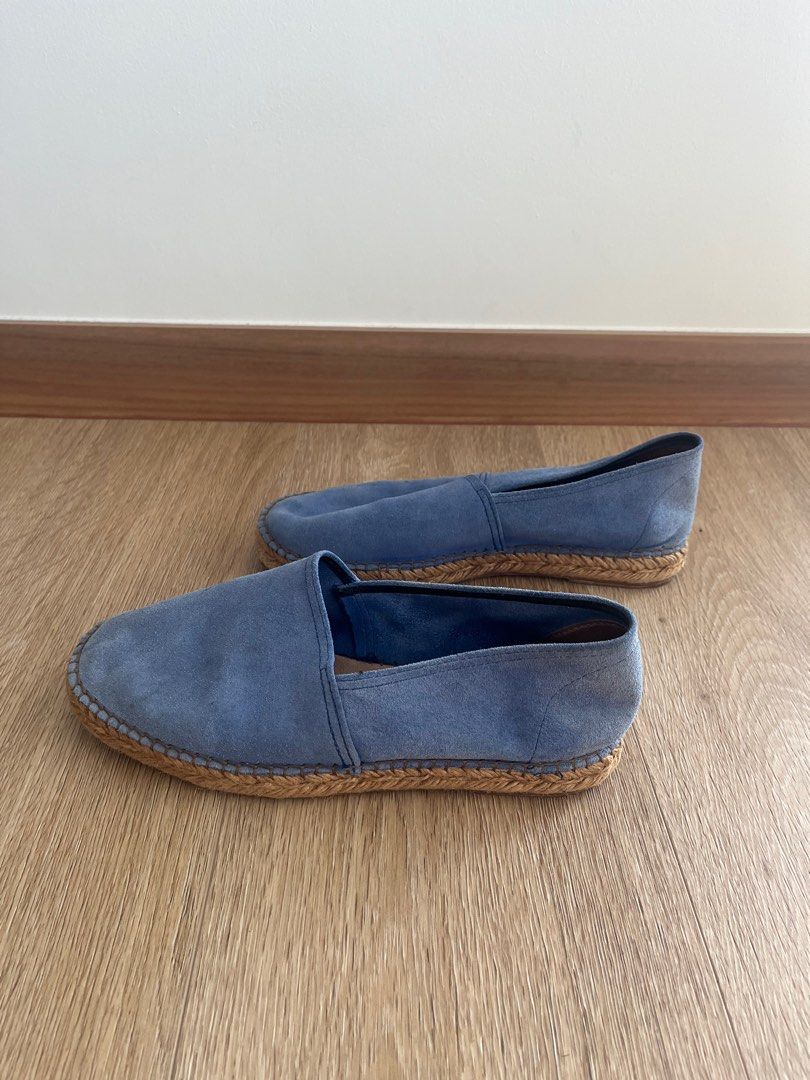 Laro Spanish blue suede espadrilles