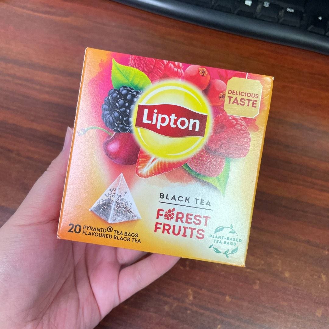 Lipton Iced Black Tea PEACH 22 Family Size Bags BB:11/20/2024