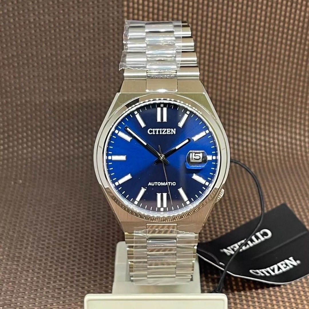 Lowest Price Citizen Men s Automatic 21 Jewels Blue Dial Analog Stainless Steel Watch Birthday gift birthday citizen NJ0150 81 NJ0150 81L BRAND NEW