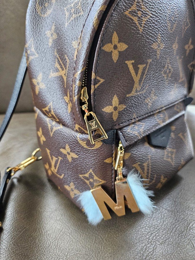 LV Mini Palm Spring Backpack Original used less than 10 times Luxury Bags Wallets on Carousell