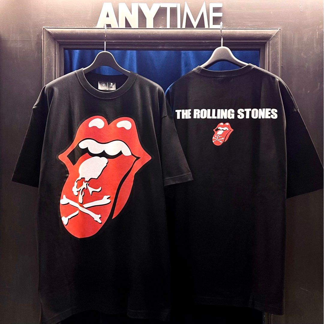 mastermind JAPAN x The Rolling Stones Big Tongue Tee, 男裝