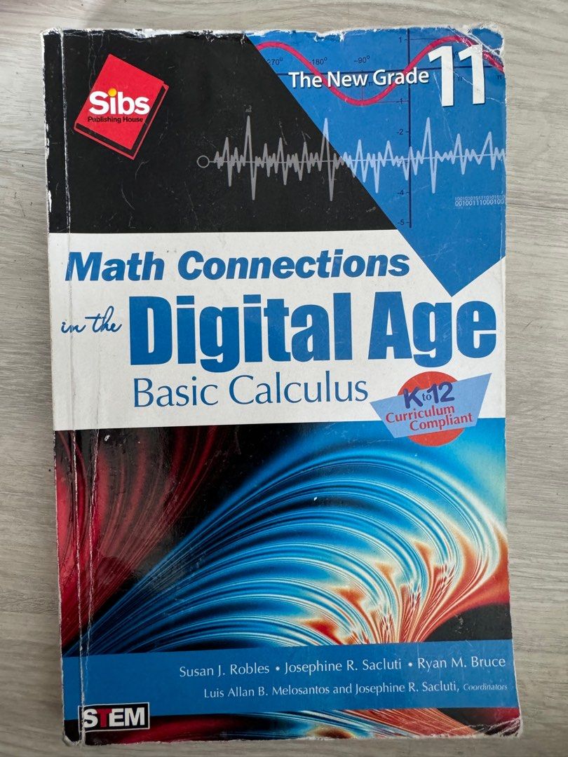 Math Connections in the Digital Age for take all! (Category: Textbooks) located in Quezon City. Submitted by vachilay (Listing ID 1318471196, Image 3). Description: 📍Smdc Blue Residences Katipunan 💵 Gcash ( first to pay) 🚚 (SF c/o buyer): Lalamove, Grab, LBC COP (for outside metro manila) Can do meet up in Katipunan near Ateneo .
