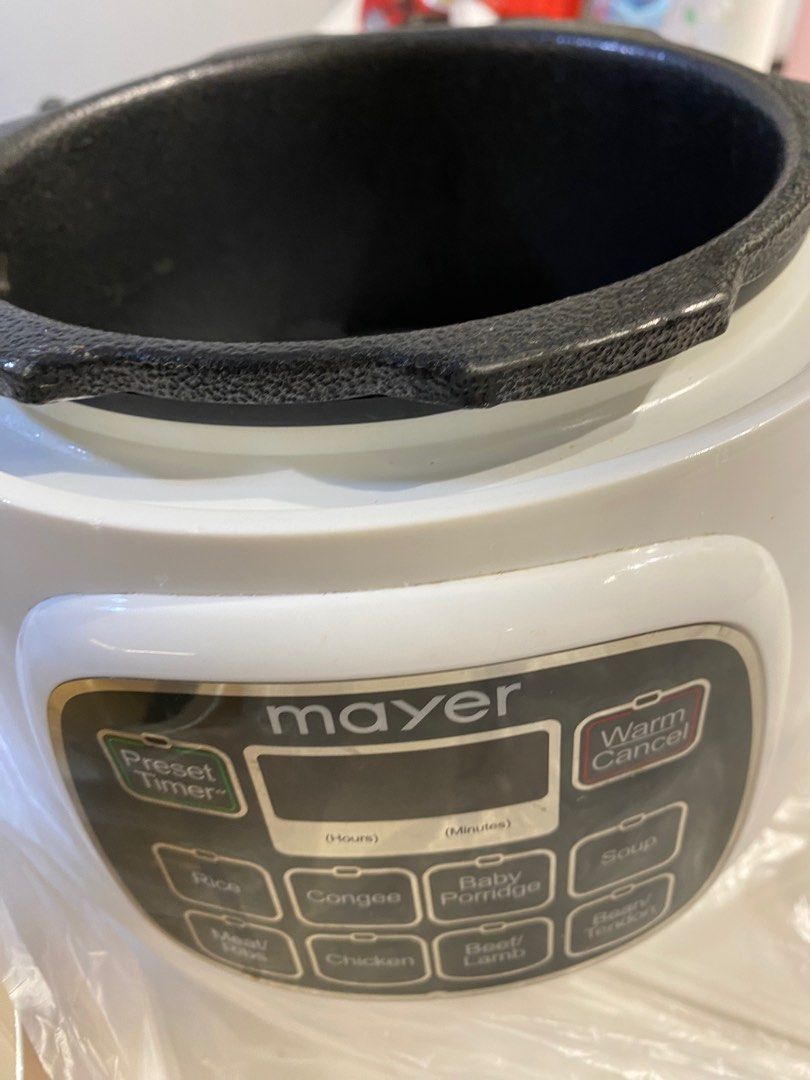 Mayer Mini Pressure Cooker TV Home Appliances Kitchen Appliances Cookers on Carousell