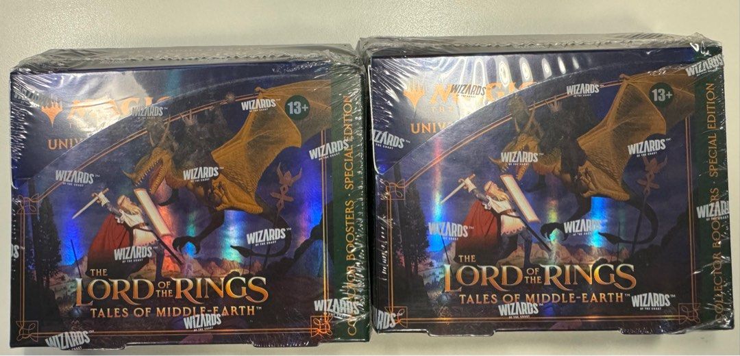 MTG lotr special edition collectors booster box, , & - Carousell