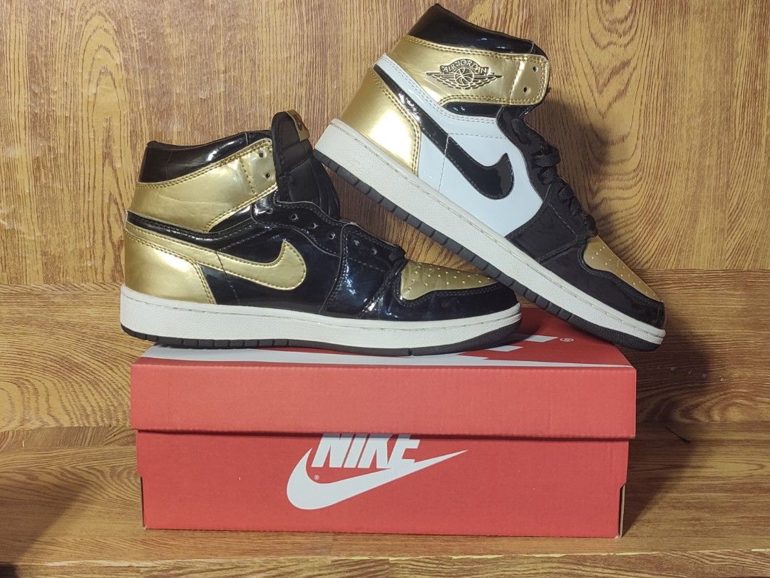 Golden Nike Jordans Nike Jordan Metallic Black And Gold Jordan