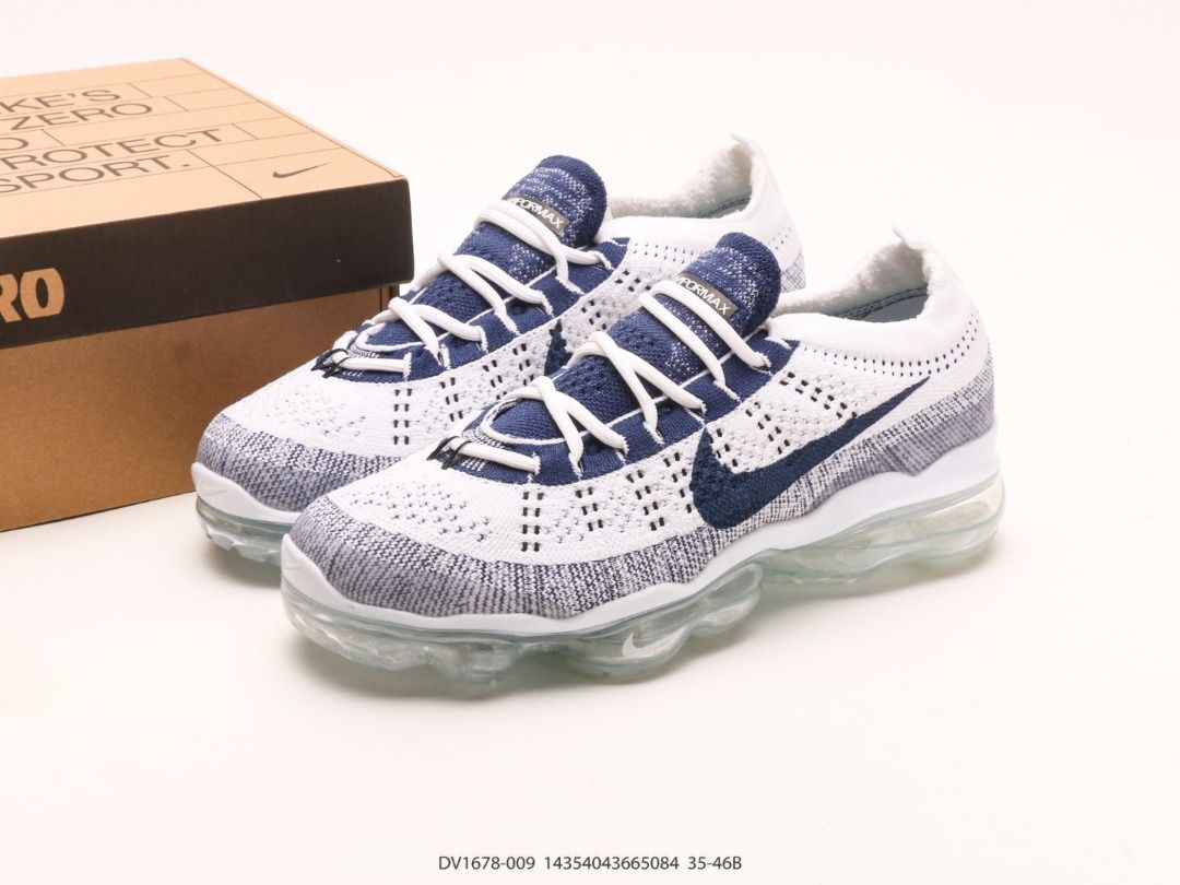 Nike Air VaporMax 2023 Flyknit Pure Platinum Glacier Blue shoes us 5 us 11