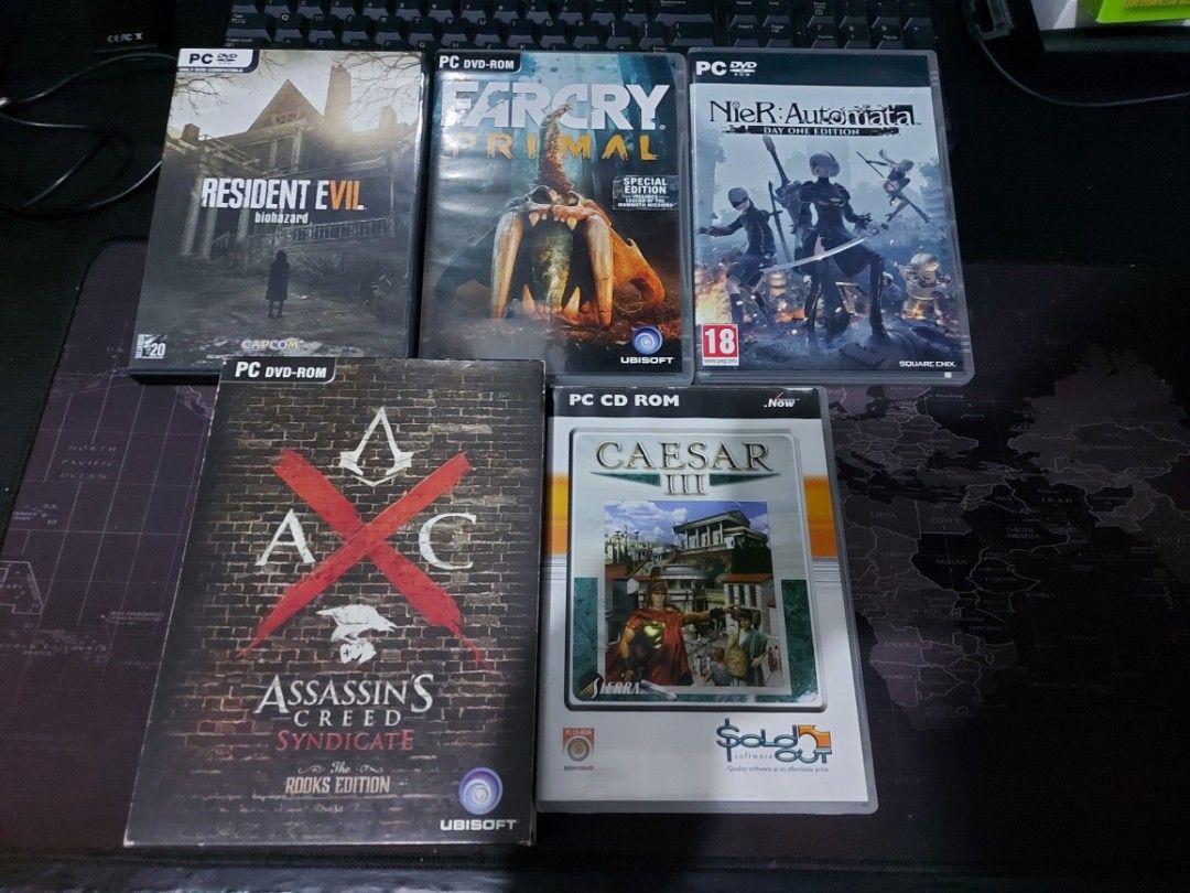 PC Game Installers (Category: Others) located in Magalang. Submitted by merchantofbetiz (Listing ID 1318587580, Image 1). Description: Caesar III - 200 Resident Evil 7 - 200 Far Cry Primal - 200 Nier Automata - 300 AC Syndicate Rooks Edition- 300 Take All - 1000 note that these are installers and keys have been redeemed.
