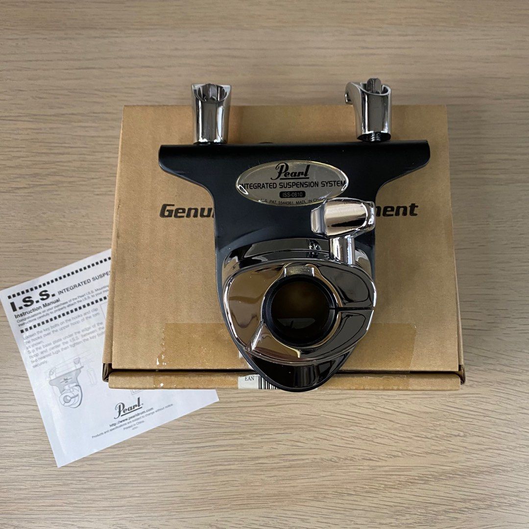 Pearl ISS Tom Mounts (Category: Musical Instruments) located in Santa Rosa. Submitted by thrift.concepts (Listing ID 1303500912, Image 2). Description: Pearl I.S.S mounts for tom drums, all in excellent condition, no rust. 8-10 Inch w/ box - 2,400 12-16 Inch like new -2,200 12-16 Inch slightly used - 2,100 Take all - 6,500 RFS: upgraded to optimount Loc📍StaRosa/Nuvali.