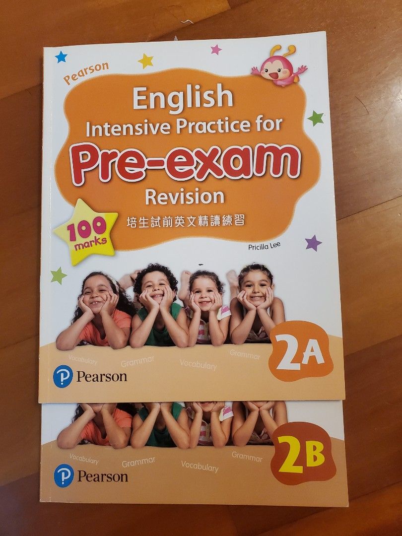Pearson English Intensive Practice for Pre-exam Revision 培生試前英文精讀練習, 興趣及遊戲,  書本& 文具, 補充練習- Carousell