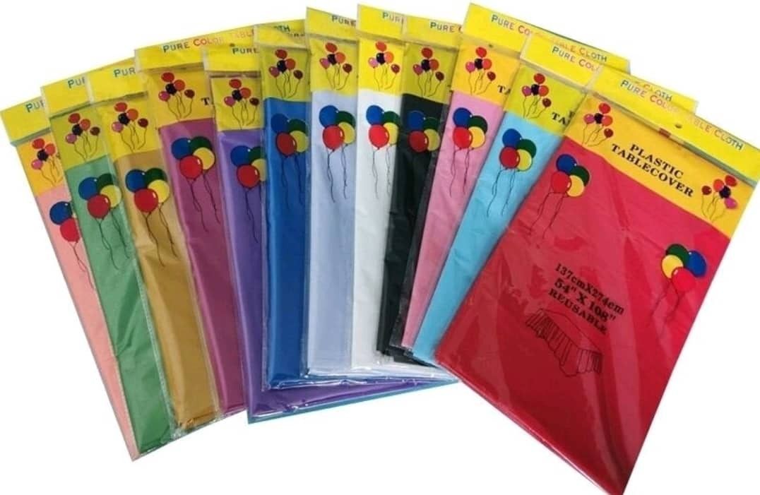 Plastic Table Cover 54x72inch (Category: Table Linen & Textiles) located in Pasig City. Submitted by ogayonvanessa.1 (Listing ID 1318449049, Image 3). Description: Plastic Table Cover 54x72inch.