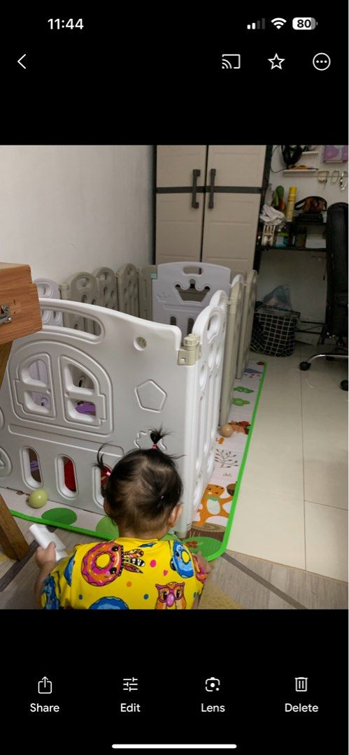 Playpen / Playfence 12pcs (Category: Infant Playtime) located in San Jose del Monte. Submitted by mrsdevis (Listing ID 1318470563, Image 1). Description: Decluttering - moving out sale 155x118x60cm 12pcs panels.