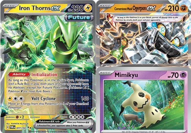 Stellar Crown (SV07) Premium Checklane Blister Iron Thorns - Pokémon cards