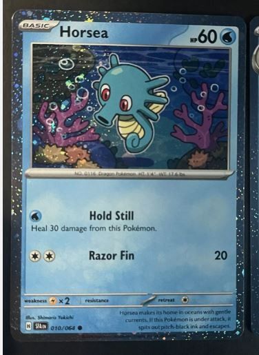 Pokemon TCG Shrouded Fable Kingdra ex SVP131 (includes Horsea