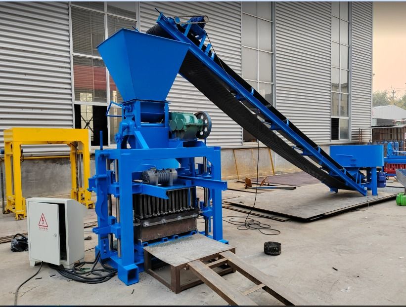 QTJ4-30A HOLLOW BLOCKS MAKING MACHINE (Category: Construction Tools & Equipment) located in Caloocan City. Submitted by 09051674995 (Listing ID 1318497132, Image 2). Description: ☑Brick Type: Standard /Hollow/Pavement Brick ☑Power: 11.8kw/Semi-Auto ☑Carriage Size: 850*450*25mm ☑Production Capacity: ☑240*115*52mm 21pcs/mould ☑400*200*200mm 4pcs/mould ☑400*150*200mm 5pcs/mould ☑Overall Size: 1360*1650*2660mm ☑Total Mass: 1600kg .