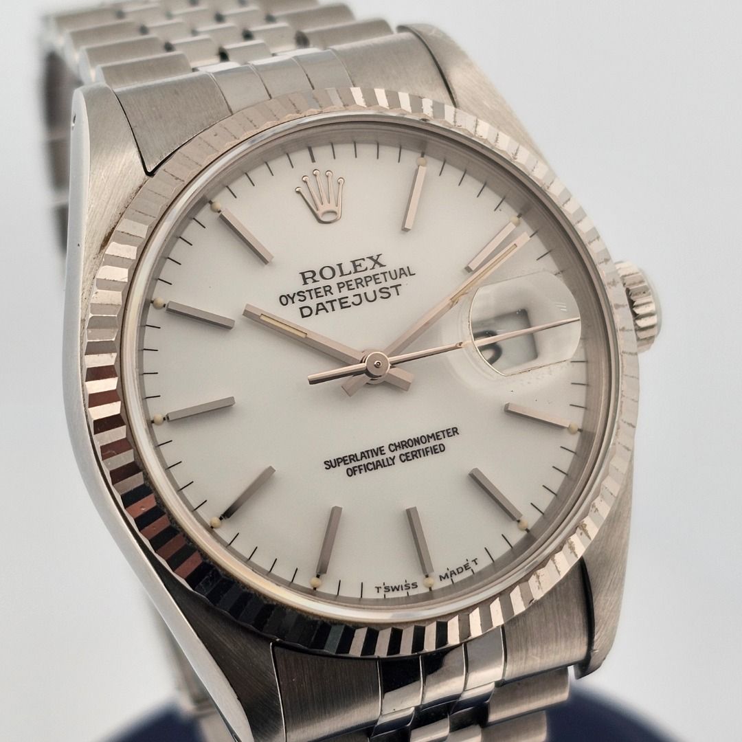 Rolex Datejust 36 White Dial 16234 Carousell