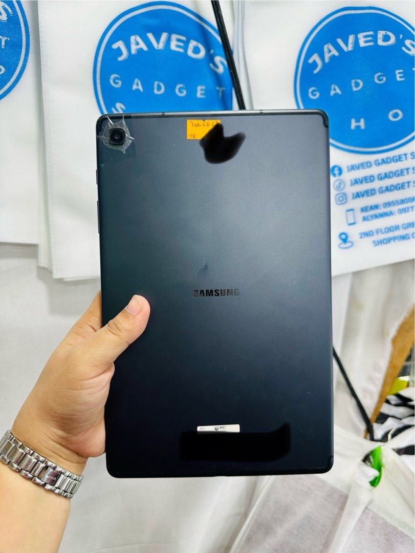 Samsung Tab S6 Lite 128gb LTE (Category: Android) located in San Juan City. Submitted by javedsgadgetshop (Listing ID 1318484389, Image 1). Description: OPEN FOR INSTALLMENT VIA CREDIT CARD/GGIVES/SPAY/BILLEASE & SWAP/TRADE-IN! WE BUY AND SELL ( ANYKINDS OF UNIT BINIBILI PO NAMIN)! PTPA : Padelete po f bawal Quick Specs : Samsung Tab S6 Lite •128gb •NTC Variant •Good batt health •Factory Unlock •95% Smoothness •No hidden issue | No Repaired •100%
