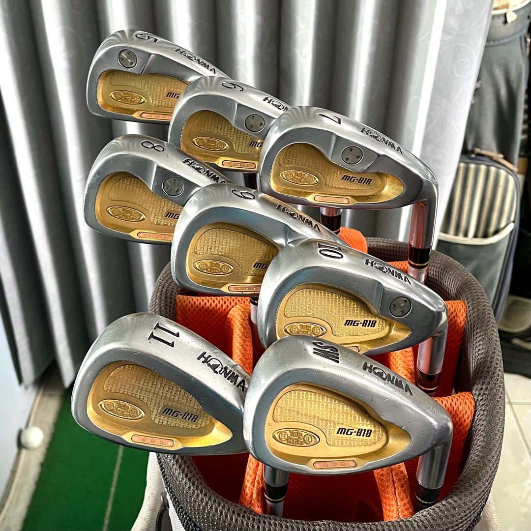 HONMA ツインマークス MG-818 アイアンセット（UBIZケース付き） 廻し