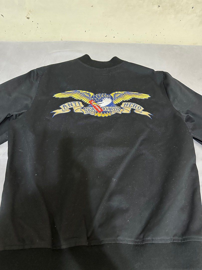 supreme antihero bomber jacket サイズ S｜ブルゾン