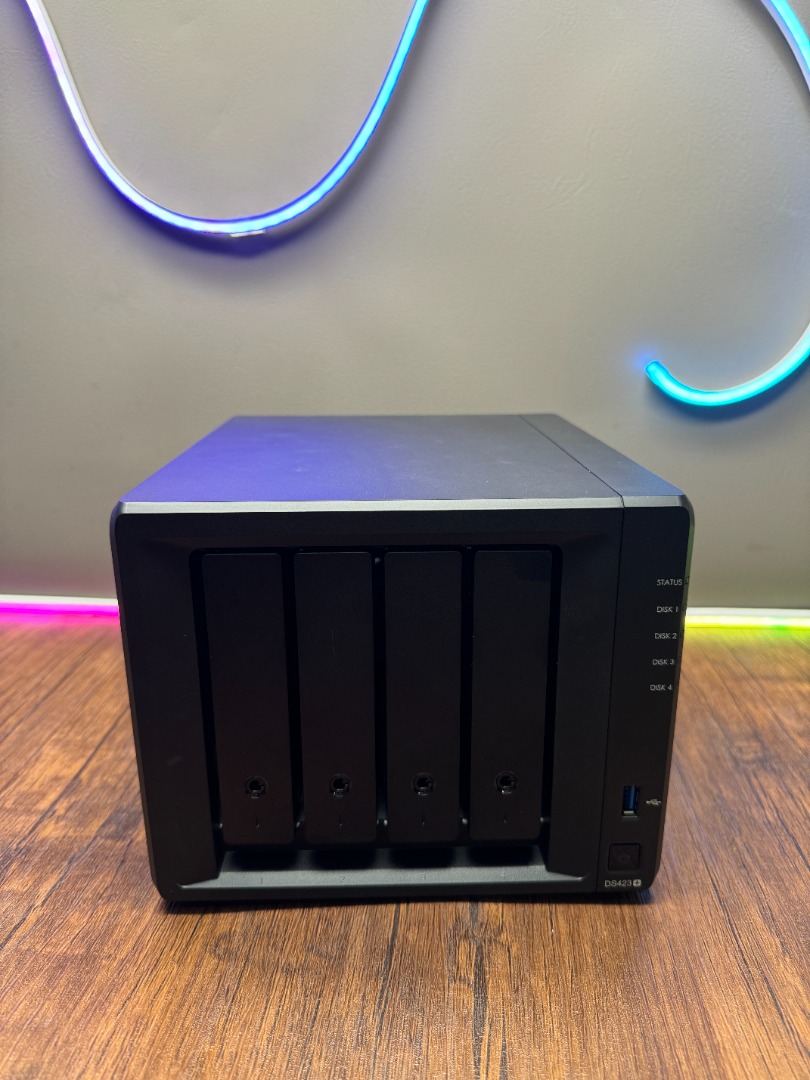 Synology DiskStation DS423+ 4-Bay NAS/未使用過/, 電腦＆科技