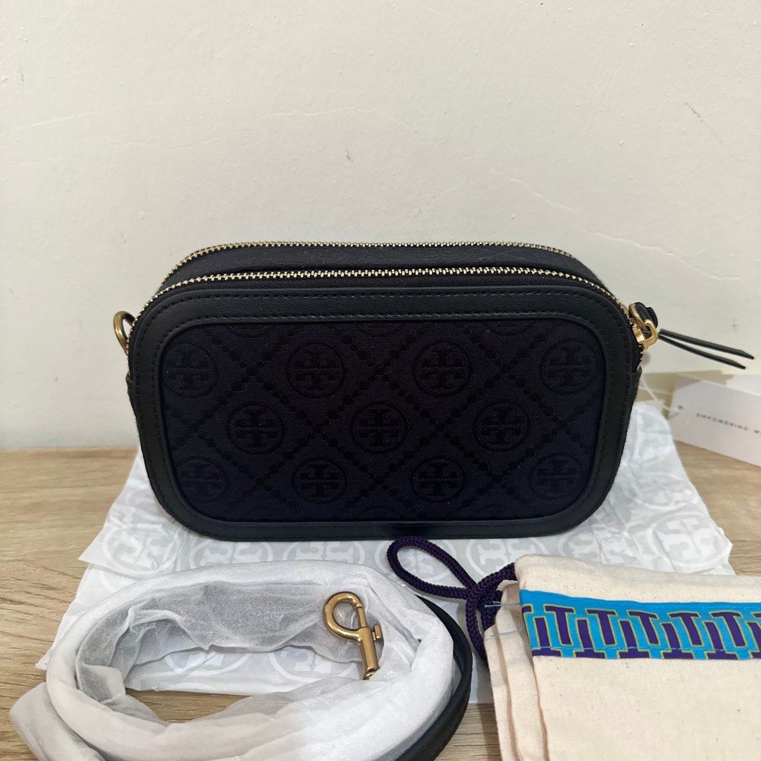 Tory Burch T Miller Jacquard Mini (Category: Luxury Bags & Wallets) located in Makati City. Submitted by lux.mariah (Listing ID 1318487593, Image 3). Description: 💯 Guaranteed Auth 2 sling. Complete inclusions. Paperbag- Dustbag and Care Card. Mop: Gcash - Bank Trans Mod: J&T - Lalamove.