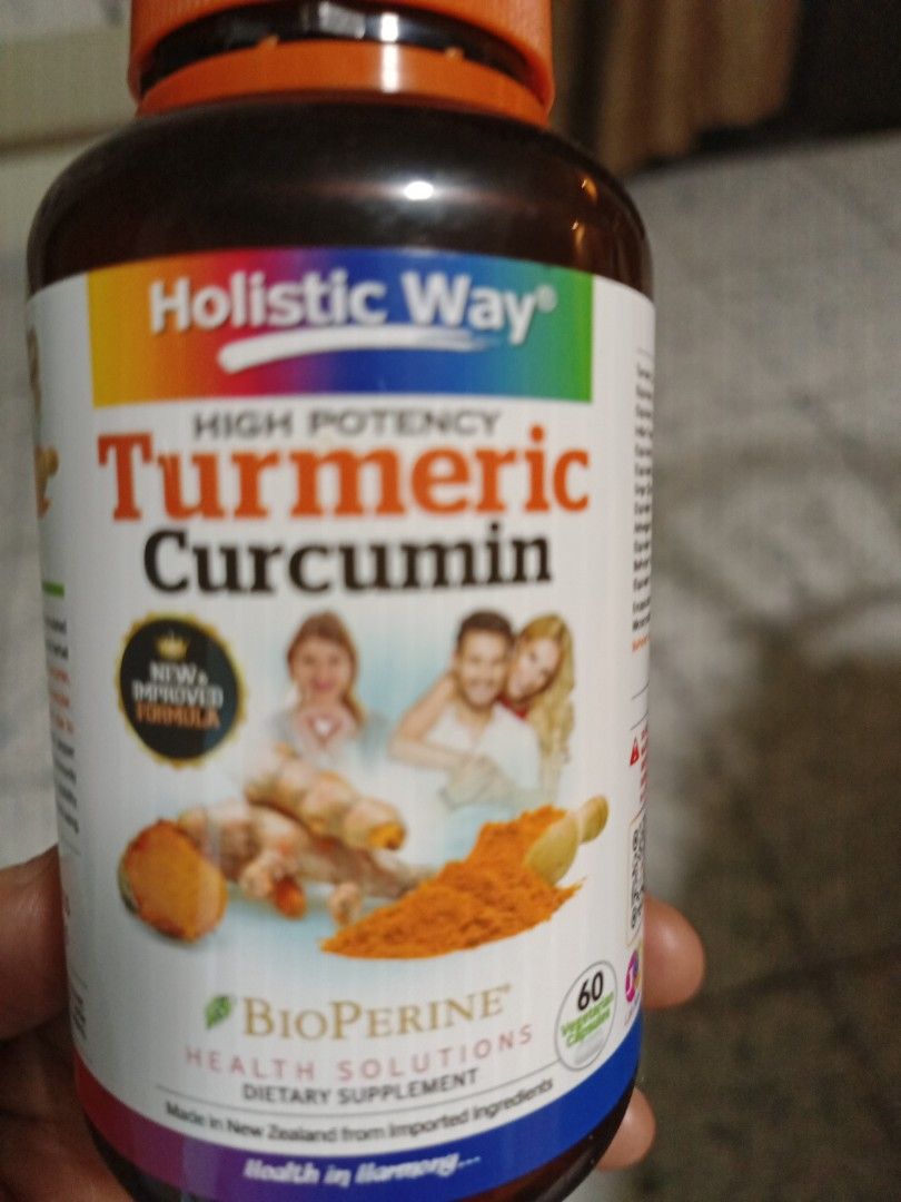 Tumeric Curcumin (Category: Vitamins & Supplements) located in Singapore. Submitted by chomperer (Listing ID 1318562437, Image 1). Description: brand new, unopened. exp 1/26. I have 2 bottles..