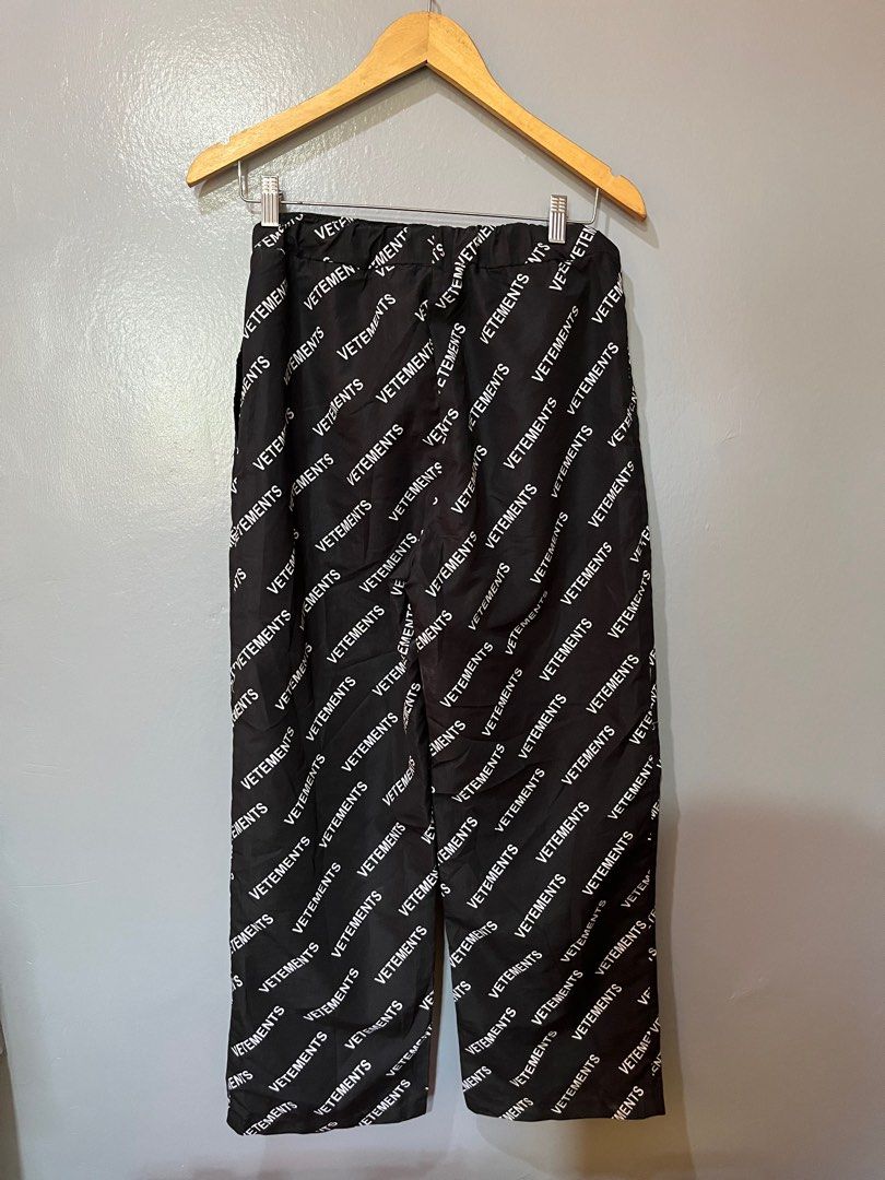 VETEMENTS MONOGRAM (Category: Other Bottoms) located in Puerto Princesa. Submitted by SECRET_SHOP_PH (Listing ID 1318461439, Image 3). Description: VETEMENTS MONOGRAM S: small (up to 16 inc) Excellent condition .