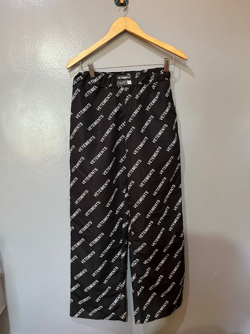 VETEMENTS MONOGRAM (Category: Other Bottoms) located in Puerto Princesa. Submitted by SECRET_SHOP_PH (Listing ID 1318461439, Image 1). Description: VETEMENTS MONOGRAM S: small (up to 16 inc) Excellent condition .