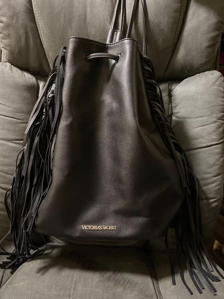Victoria secret fringe backpack cheap