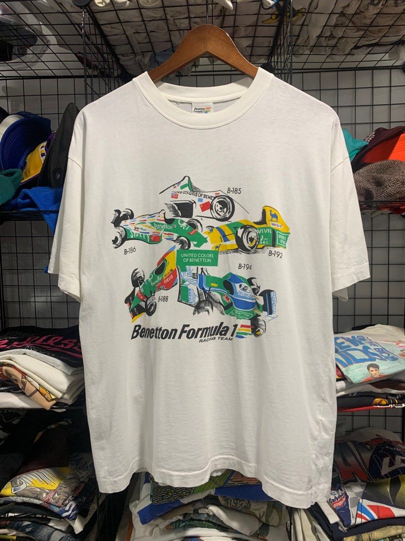 Formula 1 Tech Heritage Graphic Crew Sweatshirt - Cream/Black