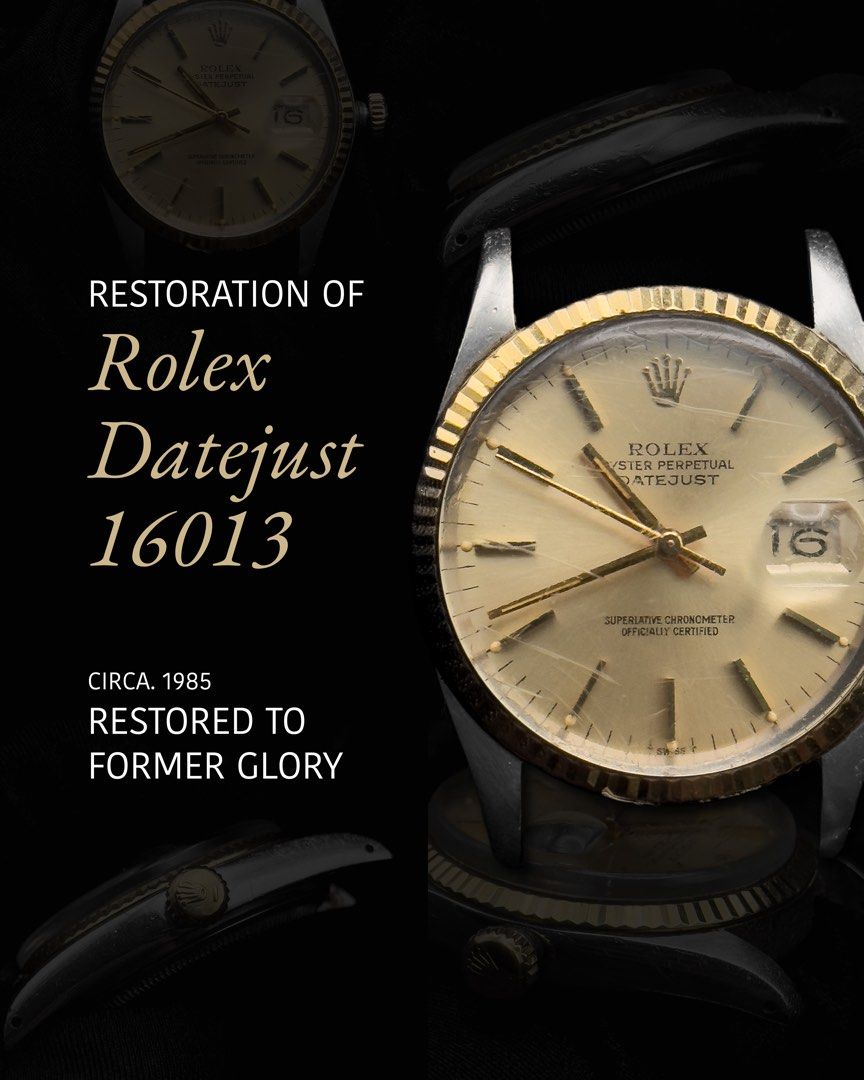 Vintage rolex restoration top