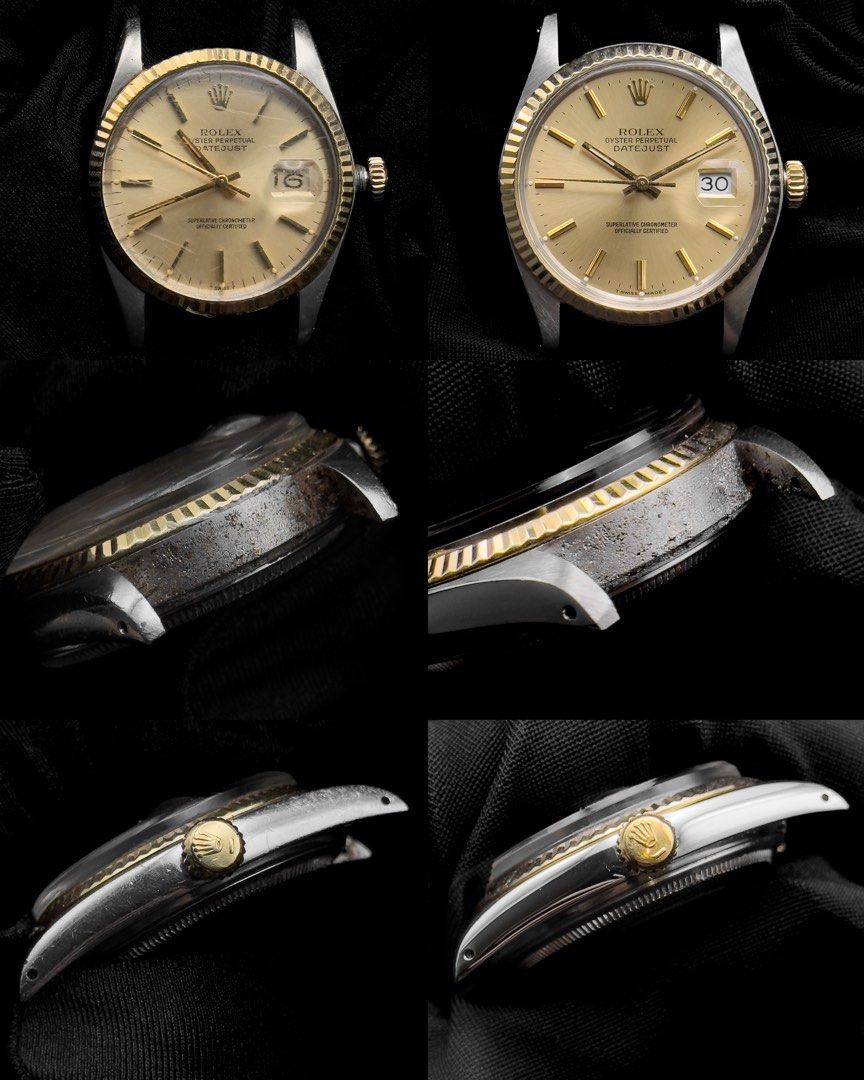 Vintage Rolex Datejust Restoration Servicing Luxury Watches on Carousell
