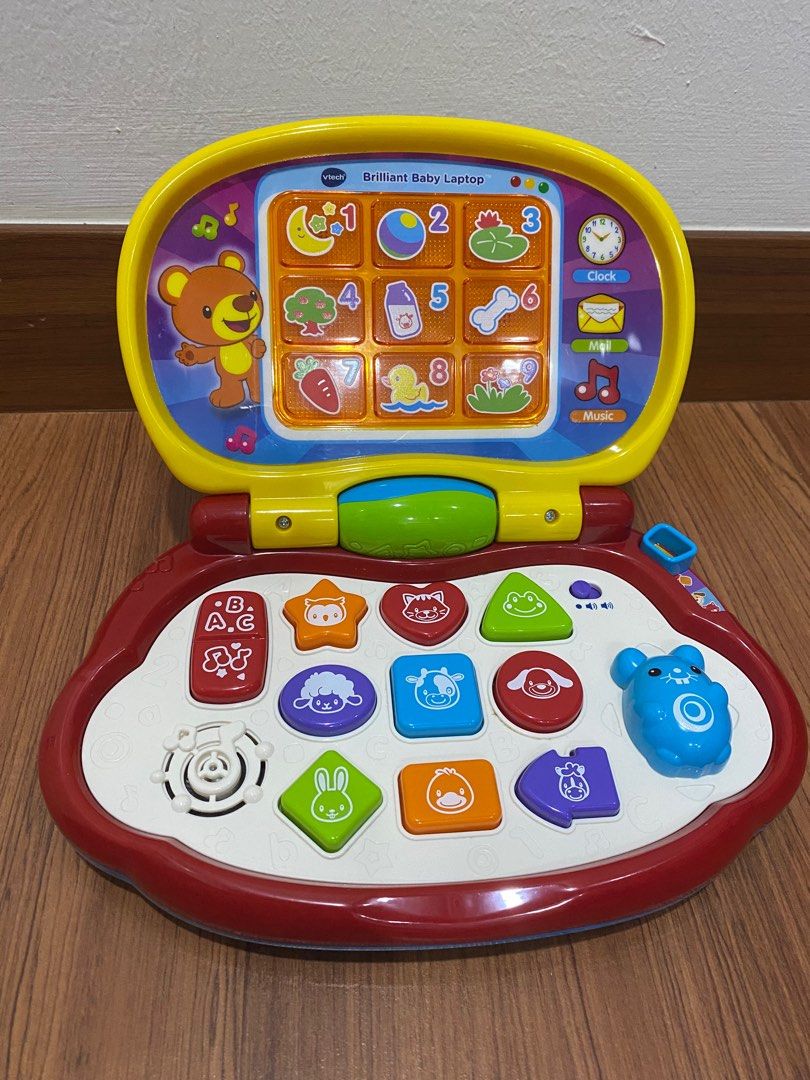Vtech Educational Laptop, Hobbies & Toys, Toys & Games on Carousell