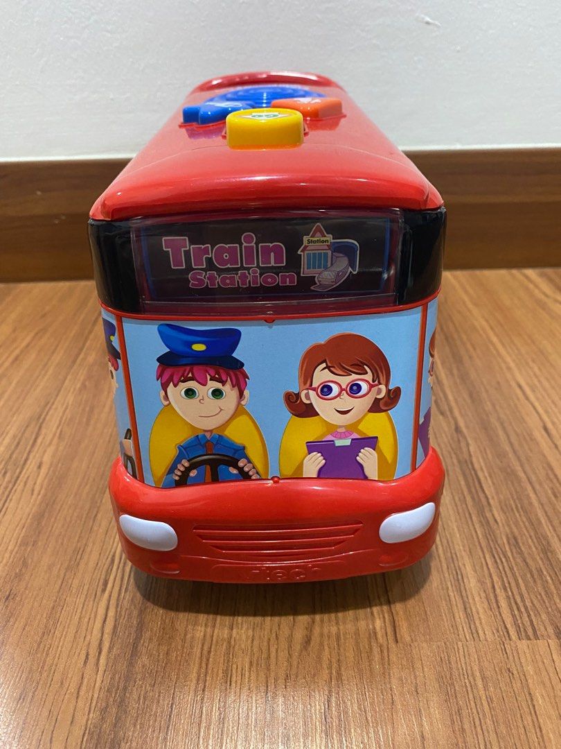 Vtech Playtime Bus English Phonics Electronic Learning Toys Preschool ...