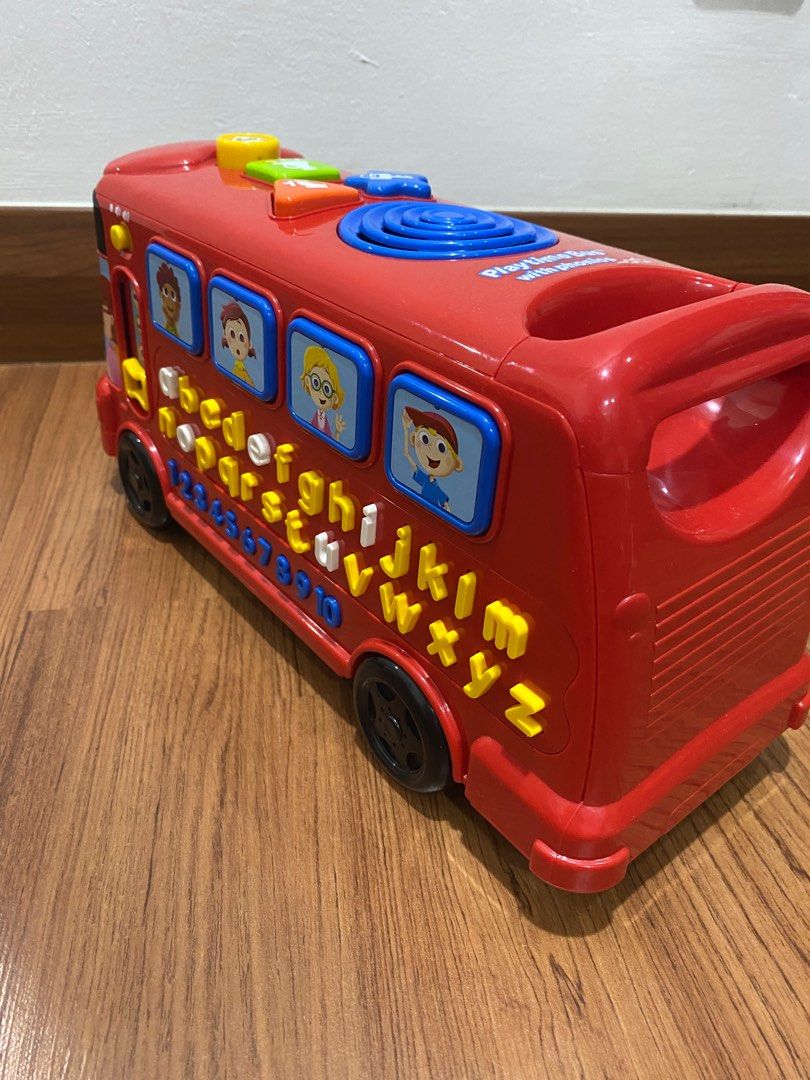 Vtech Playtime Bus English Phonics Electronic Learning Toys Preschool ...