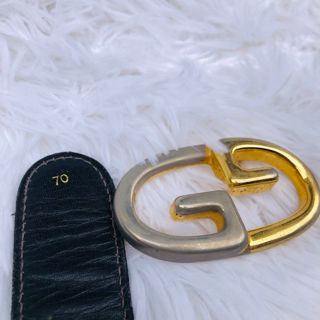 Gucci belt silver double g online