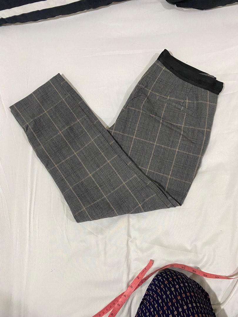 ZENARIA – COMFORTABLE CHECKERED PANTS main image 1