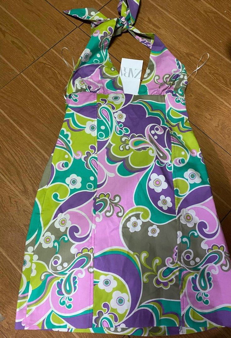 ZARA DRESS COLORFULl (Category: Dresses) located in Taguig. Submitted by JHOs.it.up (Listing ID 1318053205, Image 3). Description: brandnew with tag cute in actual.