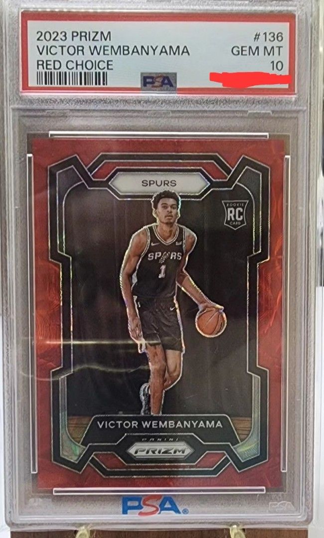 2023-24 PRIZM CHOICE VICTOR WEMBANYAMA RC RED SCOPE /88, 興趣及 
