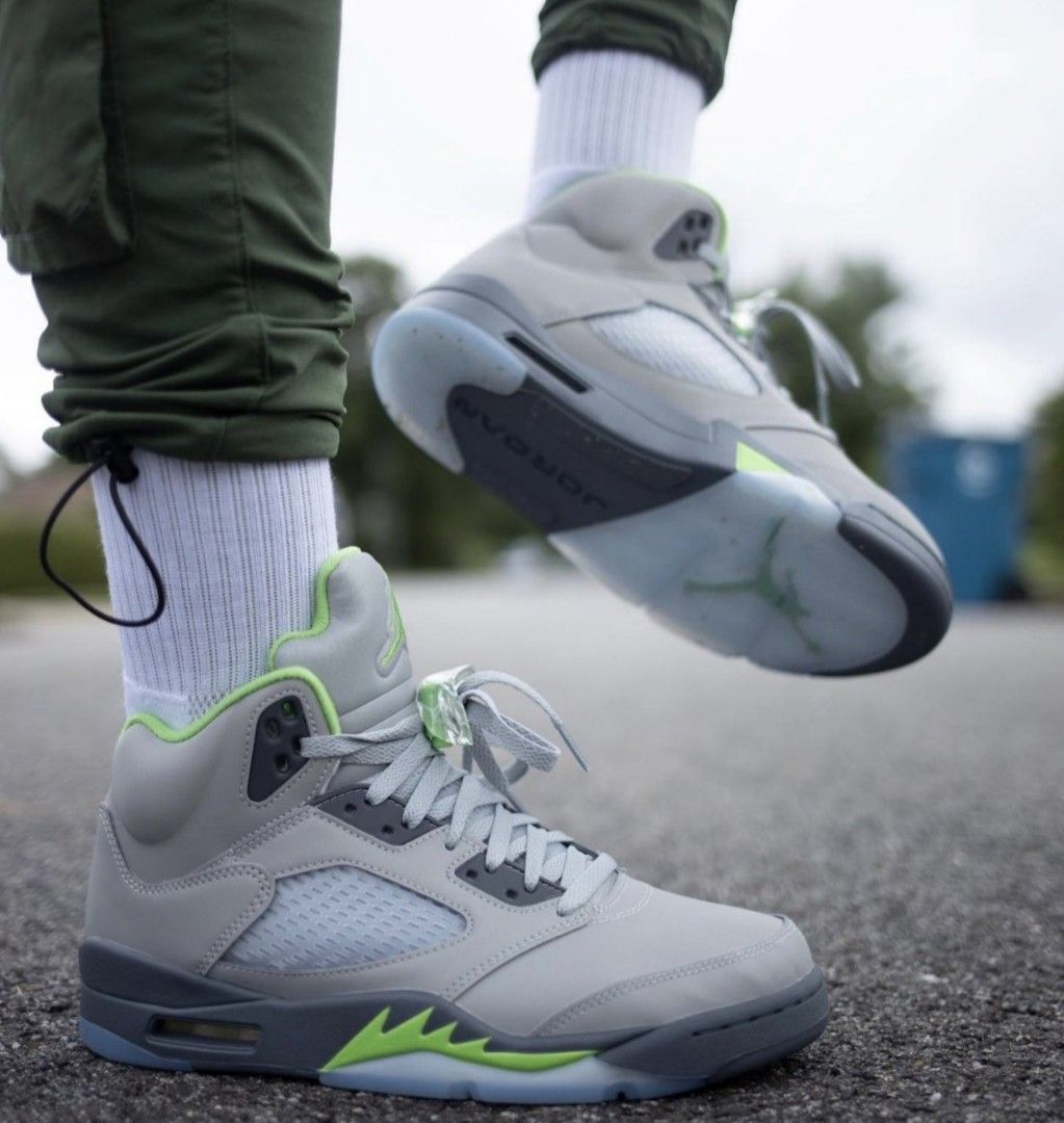 Air shops Jordan 5 Retro Green Bean