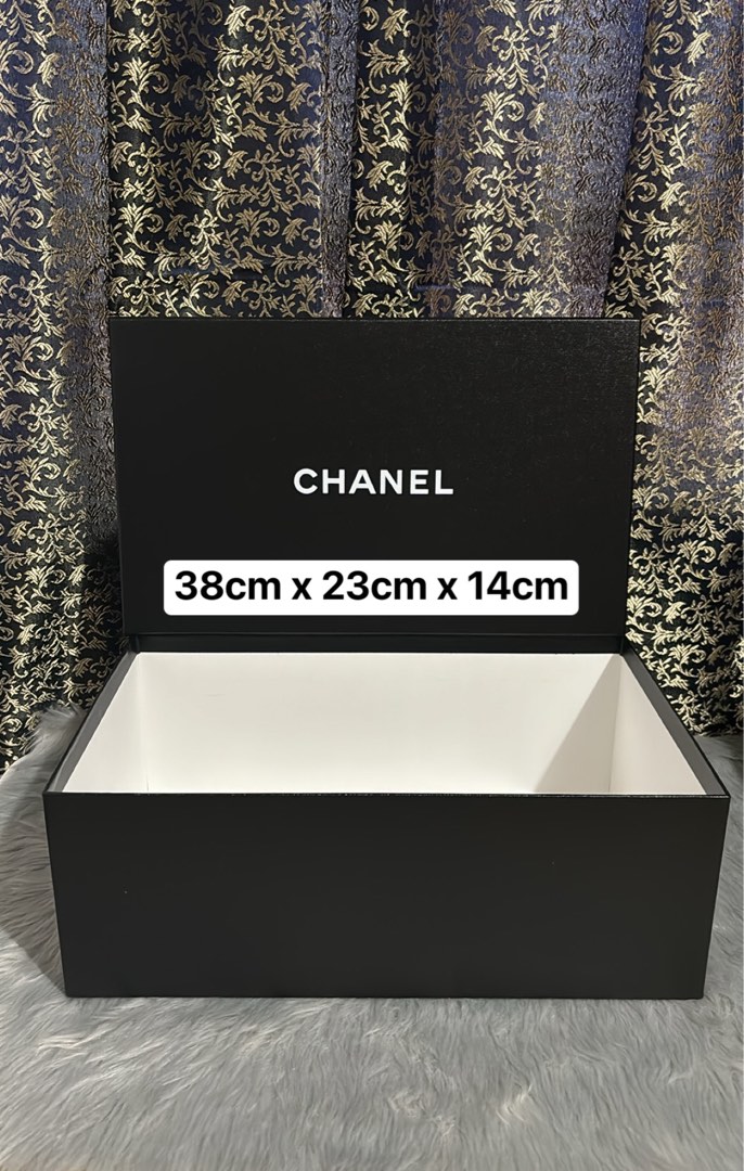 ‼️ Authentic Chanel Large Shoe Box, Luxury, Sneakers & Footwear on ...
