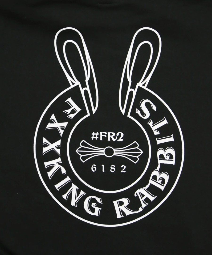 日本代購FR2 🇯🇵 Logo within Face Outline Zip Hoodie🐇, 預購