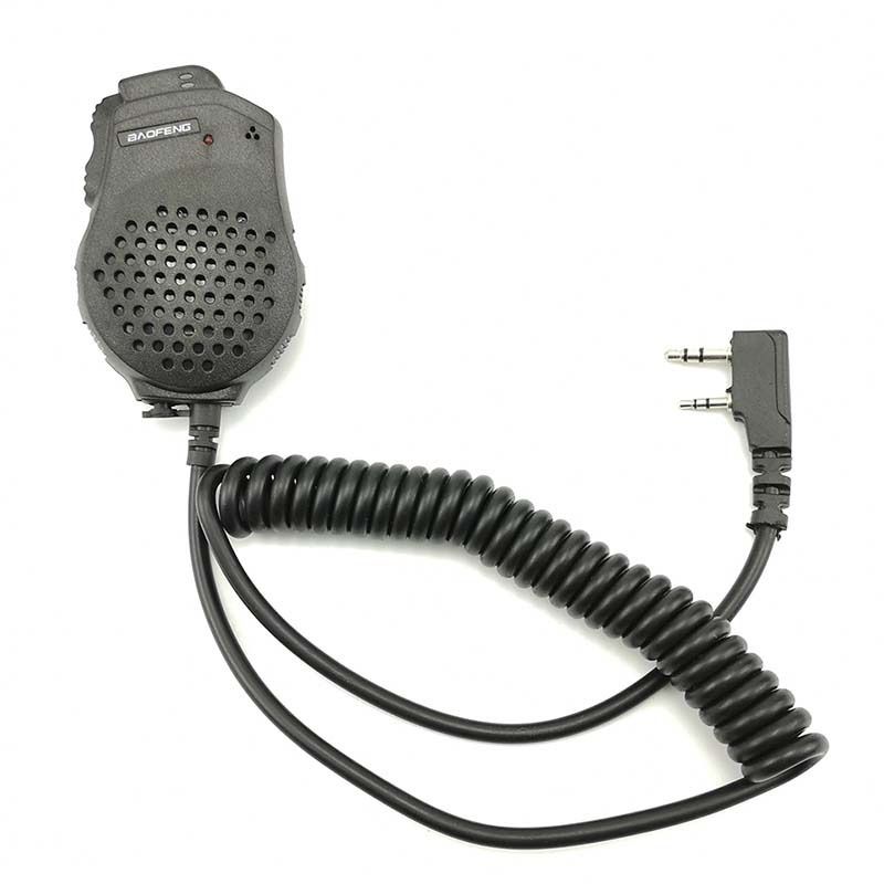Baofeng Handheld Microphone Speaker MIC for Walkie Talkie (Category: Walkie-Talkie) located in Manila. Submitted by kinasamudio913 (Listing ID 1318673981, Image 3). Description: Microphone:Impedance 2.2Ω Sensitivity: -36dB+/-2dB Frequency response 20Hz-1.6KHz Applicable models:888S 5R UV82 8D 5RE 5RA 2 Pin (1x 3.5mm and 1 x 2.5mm Jacks) Back with strong clip and convenient for use CompatiblewithMicrophoneBaofengmodels:UV-3R+ PlusUV-5RUV-5RAUV-5RA