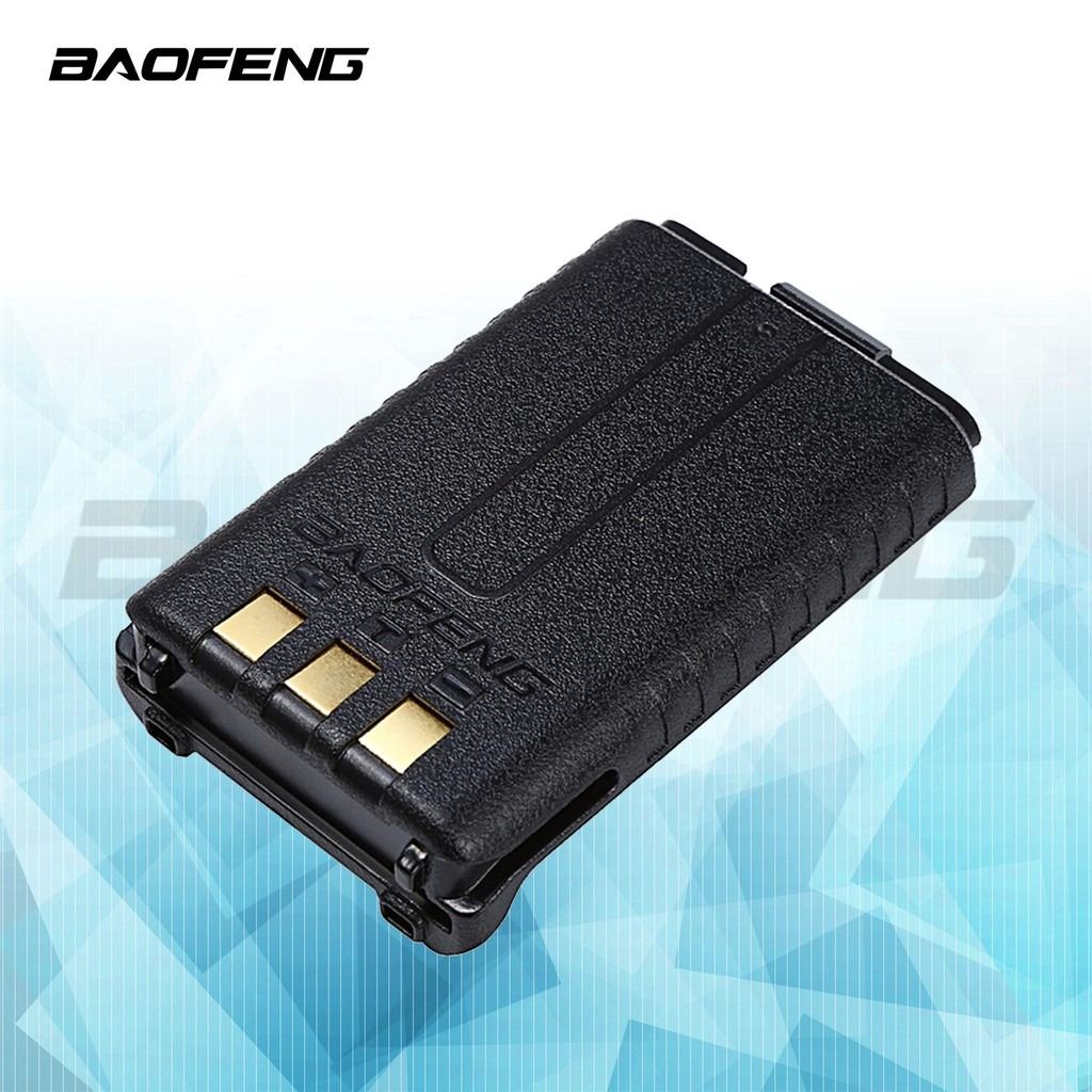 Baofeng UV-5R 1800mAh Battery (Category: Walkie-Talkie) located in Manila. Submitted by kinasamudio913 (Listing ID 1318682050, Image 3). Description: Brand： BAOFNEG Battery Type: li-ion Applicable radios: BaoFeng UV-5R, UV-5RA, UV-5R+,5R-B, 5R-C, 5R-D, BF-5RE, 5R-A+,5R-D+, BF-F8+ Voltage: 7.4V Capacity: 1800mAh.