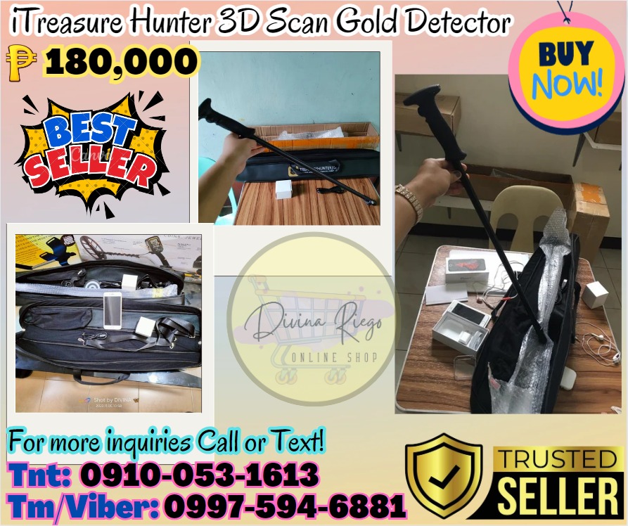 Best Seller On-Hand Gold Detector ITreasure Hunter 3D Scanner ...