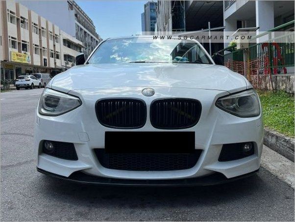 BMW 1 Series Hatchback 116i Auto (Category: Used Cars) located in Singapore. Submitted by clubnlnety3 (Listing ID 1318649895, Image 1). Description: MHD stage 2, XHP stage 3, Bastuck exhaust LTA legal, M rims and steering, 6 Port Callipers Ap Racing front 4 Port callipers Ap Racing Rear PS5 tire, CarPlay head unit w reverse cam, full service records. Come and view , feel the car .. hear the exhaust and then decide :) .