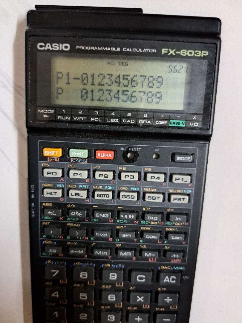Casio 603p store