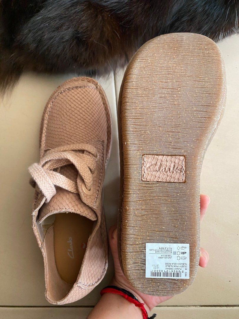 Clarks funny dream dusty pink on sale