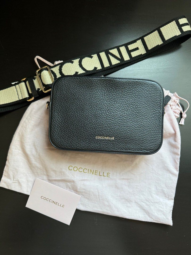 COCCINELLE LEATHER SATCHEL BAG (Category: Luxury Bags & Wallets) located in Pasig City. Submitted by jun0555 (Listing ID 1318640567, Image 2). Description: Great crossbody bag. Condition: 9/10 Pre-loved item. .